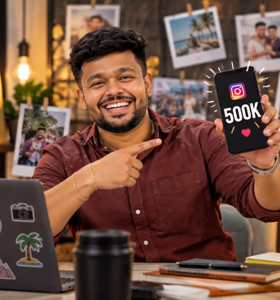 Mayuresh Gujar Hits 500K Followers After Six Years of Creating Content