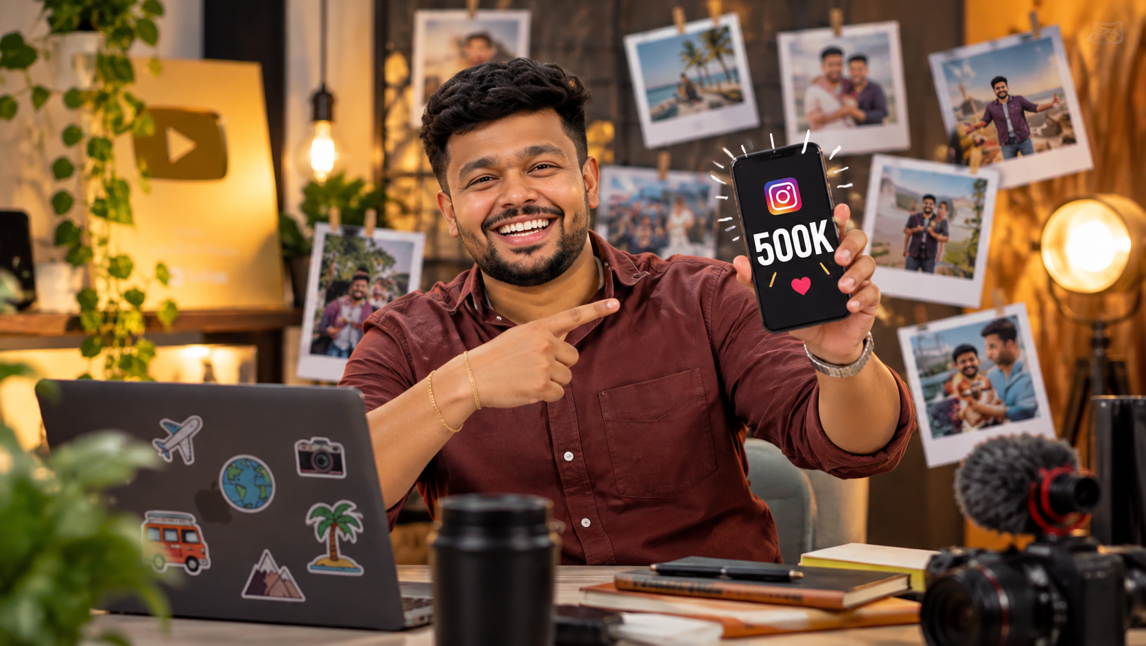 Mayuresh Gujar Hits 500K Followers After Six Years of Creating Content
