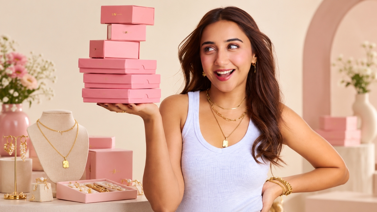 Prajakta Koli Becomes the Face of Rubans Accessories